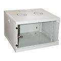 lk1906uph armadio rack 19 6 unita da muro per reti 380x600 x450mm colore grigio porta vetro