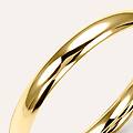 fede comoda leggera 2. 5 mm oro giallo collezione fede leggera 750/1000 oro giallo