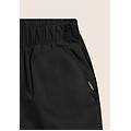 pantaloni cropped con ricamo floreale al fondo nero donna small