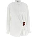 camicia drappeggiata