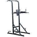 jk fitness. jk6096 power tower station unisex adulto nero attrezzo schiena ritiro gratis