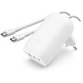 caricatore wcc002vf2mwh-b6 3 usb-c 67 w gan bianco con cavo usb-c