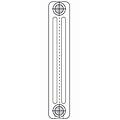 radiatore acciaio tubolare ardesia bianco ral 9010 3 colonne h 1800 interasse 1744 w3600 a 20