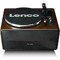 sistema hi-fi all-in-one nero giradischi cd radio dab+ bluetooth legno