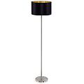 lampada da terra maserlo in acciaio h 151 cm e27 max60w