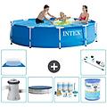 - piscina fuori terra in giro 305x76 cm blu include accessori coordinati a1689