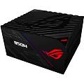 rog thor 850p unità di alimentazione platinum da 850 w con aura sync e display oled nero