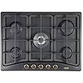 anf 57 pro piano cottura antracite da incasso 68 cm gas 5 fornello(i)