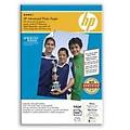 hp - confezione da 100 fogli di carta fotografica advanced lucida 250 g m2 10 x 15 cm 101 x 152 mm