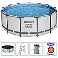 - set piscina rotonda steel pro max 396x122 cm