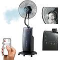 atum ventilatore con nebulizzatore e ionizzatore display touch 3 velocità telecomando timer