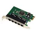 scheda controller pcie per switch di rete ethernet con chipset ic plus ip175-5 ports.