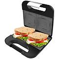 sandwichera rock'ntoast square 800w inox rivestimento antiaderente