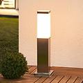 lampioncino lorian 45 cm acciaio inossidabile ip44 e27