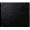 piano cottura elettrico 4 zone l 60 cm pvc 61 n nero