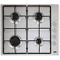 higg641c3sx acciaio inossidabile da incasso 60 cm gas 4 fornello(i)