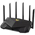 tuf gaming ax6000 (tuf-ax6000) router wireless gigabit ethernet dual-band (2. 4 ghz/5 ghz) nero