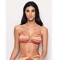 costume bralette da donna imbottita stripes / stampato / 4 stampato