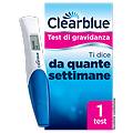 test di gravidanza con indicatore delle settimane ti dice da quanto è avvenuto il