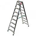 dupla d-8 2x9 gradini 1. 99 m scala doppia in alluminio altezza stimata operativa 3. 27 m