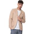 giacca sfoderata decostruita beige