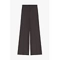 pantaloni ampi con vita alta