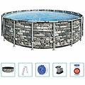 piscina power steel 549x132 cm