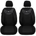coprisedili compatibili con audi a6 c5 conducente e passeggeri dal 1997 al 2005 128 nero/nero