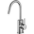 miscelatore lavabo con canna orientabile serie berry br077cr cromato ottone