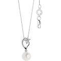 collana diamante perle gioiello perle d'amore caratura 0 03 glp 611