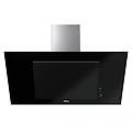 cappa decorativa verticale dvt 98660 tbs bk 90 cm a+ nera