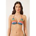 push up imbottito costume elegant chevron donna multicolore 2