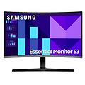 monitor 27 ( led full hd 1080p 100hz ) essential s3 curvo black ls27d396gauxen