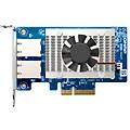 dual-port baset 10gbe network expansion card qxg-10g2t