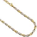 collana uomo in oro giallo e bianco 803321717789