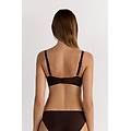 reggiseno a balconcino francesca in microfibra ultralight donna marrone taglia 5c