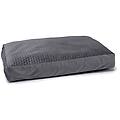cuscino velvet grigio scuro l 100 x p 70 x h 15 cm