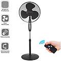 - ventilatore colonna piantana 45w 40cm 3 velocita altezza regolabile telecomando