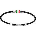 bracciale uomo gioielli sporting esb091-ne