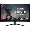monitor 31. 5' led va curvo gaming mag 325cqrf qd 2560 x 1440 wide quad hd tempo di risposta 1 ms