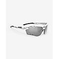 occhiali propulse bianco brillante con lenti rp optics laser nero