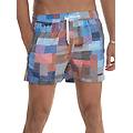 boxer mare capri marrone-blu