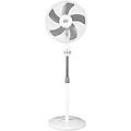 ventilatore a piantana 40cm con 5 pale e altezza regolabile fino a 130cm per climatizzazione