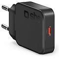 SBS caricabatterie usb type-c slim wall charger 20w black tetrgan1c20slim