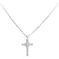 collana argento 925 uomo cruo