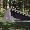 - tenda campeggio tunnel 1 persona grigia arancione impermeabile