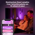 hue white and color ambiance iris lampada smart da tavolo rame (929002376803)