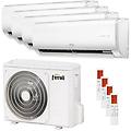 condizionatore giada quadri split 9000+9000+9000+9000 btu inverter a wifi unità esterna 8 2