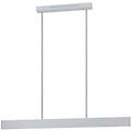 plafoniera led andreas-z argento117 cm luce calda dimmerabile