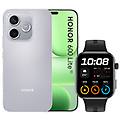 bundle 600 lite 256gb v grey+watch 2i black 16 8 cm (6. 6'') doppia sim 5g usb tipo-c 8 gb 6520